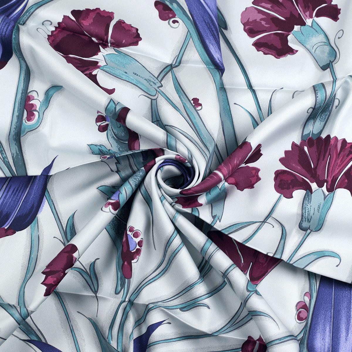 Hermes Scarf "Ceramique Ottomane" by Laurence Bourthoumieux 90cm Silk | Carre Foulard