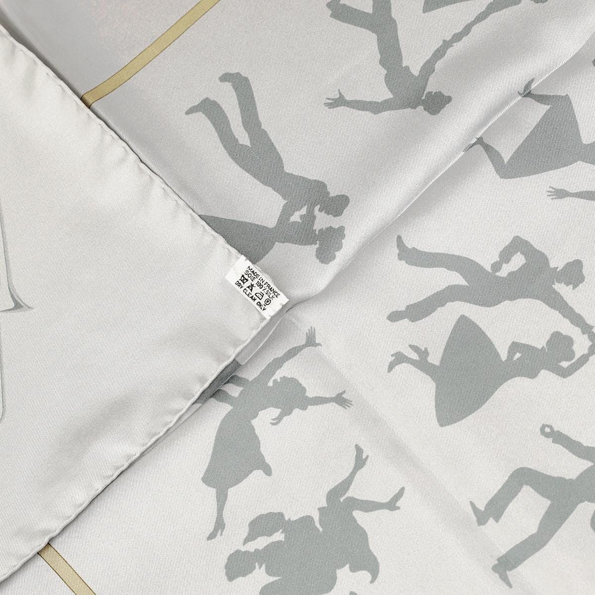 Hermes Scarf "Boogie Woogie" by Sophie Koechlin 90cm Silk