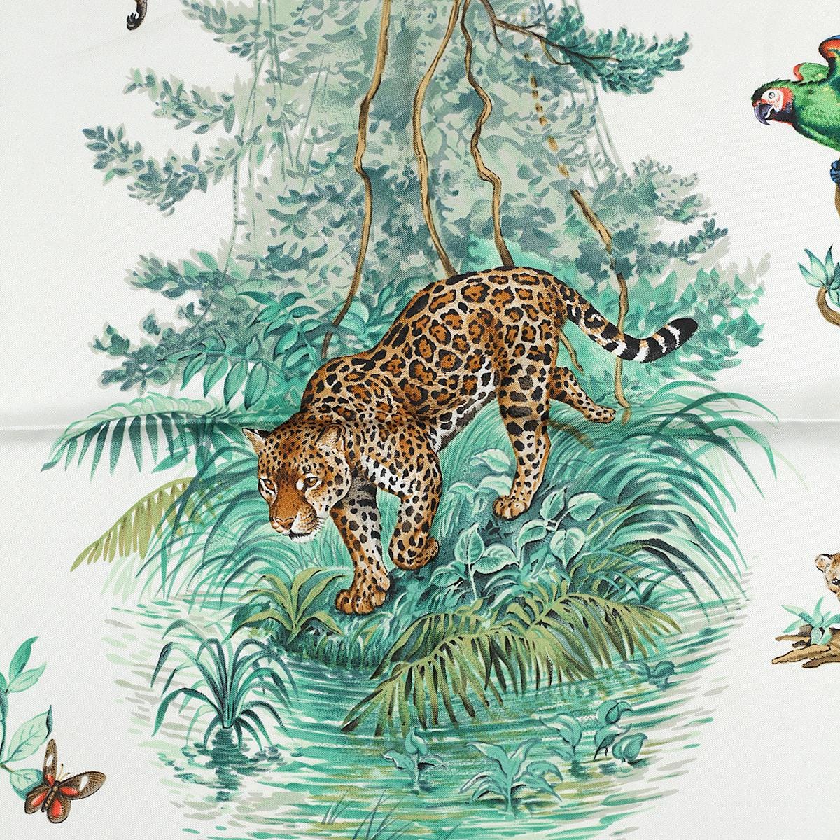 Hermes Scarf "Equateur" by Robert Dallet 90cm Silk