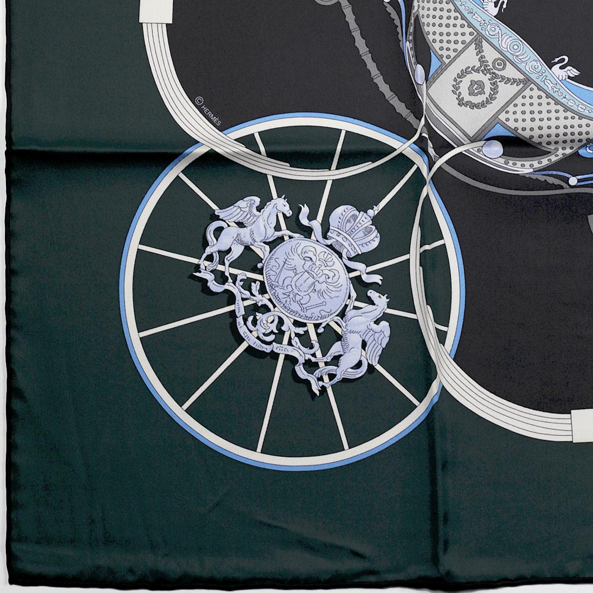 Hermes Scarf "Springs" by Philippe Ledoux 90cm Silk | Foulard Carre