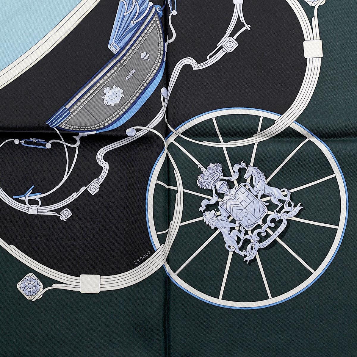 Hermes Scarf "Springs" by Philippe Ledoux 90cm Silk | Foulard Carre