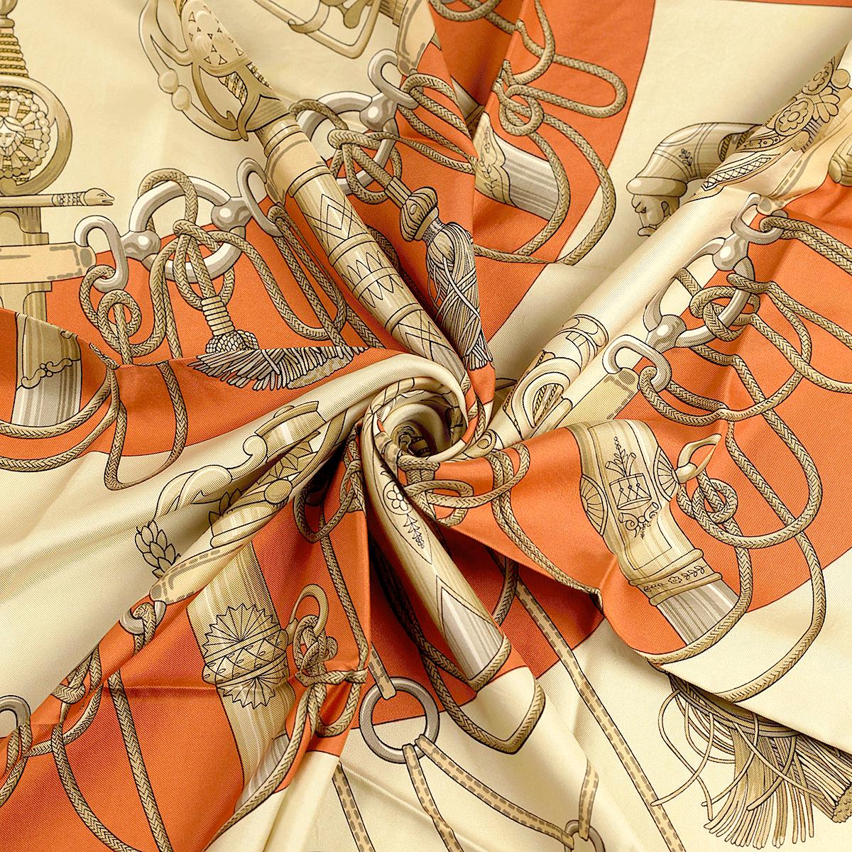 Hermes Scarf "Cliquetis" by Julia Abadie 90cm Silk
