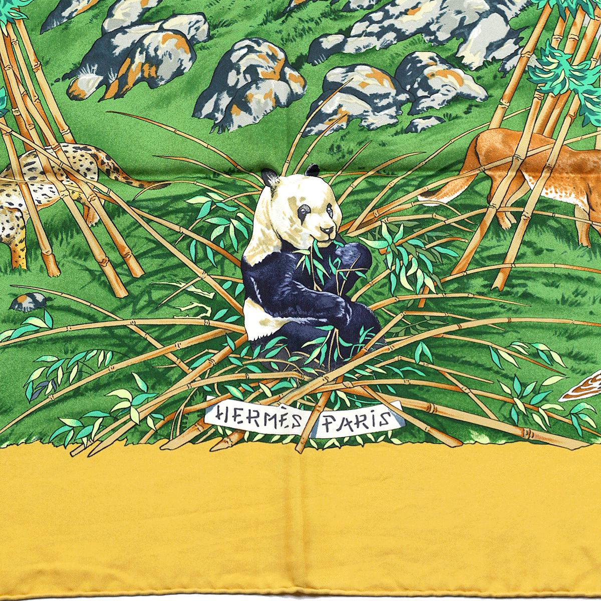 Hermes Scarf "Sichuan" by Robert Dallet 90cm Silk | Carre Foulard