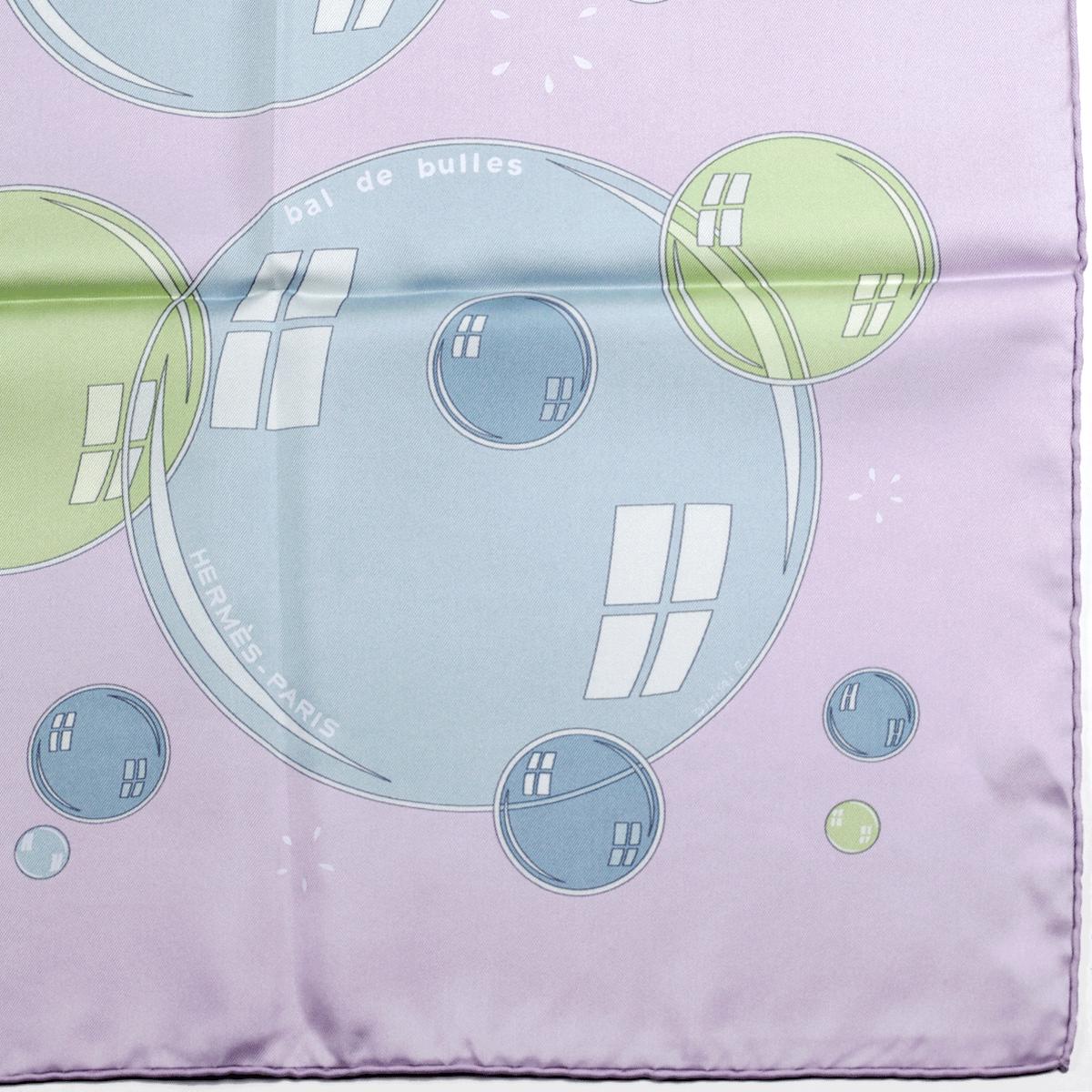 Hermes Scarf "Bal de Bulles" by Dimitri Rybaltchenko 90cm Silk | Foulard Carre
