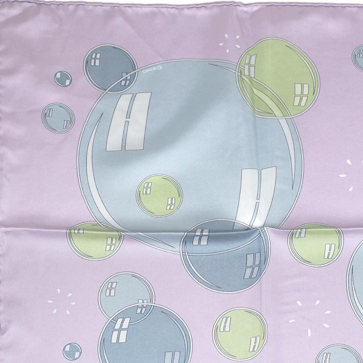 Hermes Scarf "Bal de Bulles" by Dimitri Rybaltchenko 90cm Silk | Foulard Carre