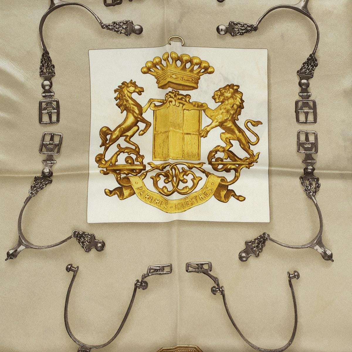 Hermes Scarf "Parures Equestres" by Henri d'Origny 70cm Silk | Foulard Carre
