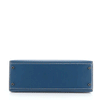 Hermès Kelly Handbag Blue Thalassa Box Calf with Palladium Hardware 32