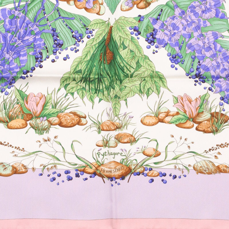 Hermes Scarf "Pythagore" by Zoe Pauwels 90cm Silk | Carre Foulard