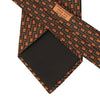 Hermes Men's Silk Tie Geometric Pattern 5434