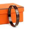 Hermes Bracelet 65 Enamel PVD Plated Narrow