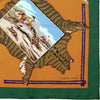 Hermes Scarf "Chasse en Afrique" by Hugo Grygkar 90cm Silk | Foulard Carre Grail