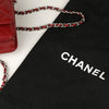 Chanel Bag Wallet on Chain (WOC) Red Quilted Lambskin Leather with Silver Hardware