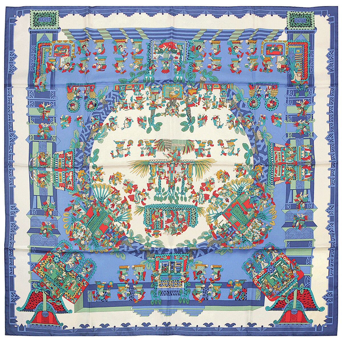 Hermes carre 90 エルメス  ASTRES et SOLEILS Hermes Scarf 