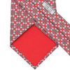Hermes Men's Silk Tie Geometric Pattern 5529