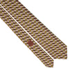 Hermes Men's Silk Tie Geometric Pattern 5375