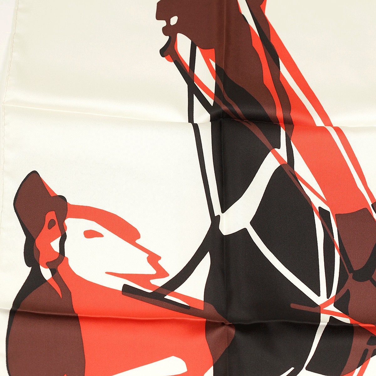 Hermes Scarf "Caleche Elastique" by Bali Barret 90cm Silk | Carre Foulard NIB