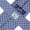Hermes Men's Silk Tie Geometric Pattern 5589