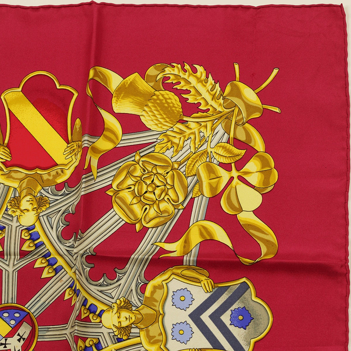 Hermes Scarf "British Heraldy" by Vladimir Rybaltchenko 90cm Silk