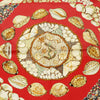 Hermes Scarf "Rocaille" by Valerie Dawlat Dumoulin 90cm Silk | Carre Foulard NIB