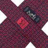 Hermes Men's Silk Tie Geometric Pattern 5050