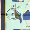 HERMES SCARF Silk "Les Voitures a Transformation" by Françoise De La Perriere Vintage 90cm Carre 100% Auth