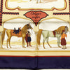 Hermes Scarf "Chevaux Arabes" by Hugo Grygkar 90cm Silk | Carre Foulard
