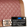 Chanel Boy Bag Quilted Calfkin and Patent Leather Medium Duo Ruthenium Hardware