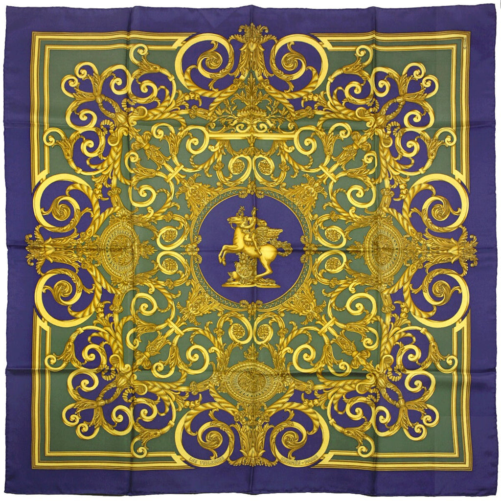 Hermes Scarf "Tuileries" by Joachim Metz 90cm Silk | Carre Foulard