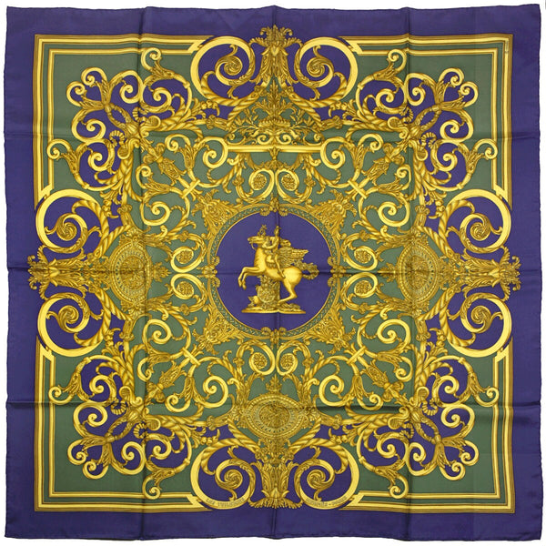 Hermes Scarf "Tuileries" by Joachim Metz 90cm Silk | Carre Foulard