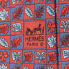 Hermes Men's Silk Tie Autumn Leaves Pattern 7724 | Necktie Cravate