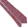 Hermes Men's Silk Tie Autumn Leaves Pattern 7724