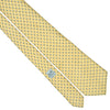 Hermes Men's Silk Tie Geometric Chaine d'Ancre Pattern 7957 | Necktie Cravate