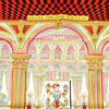 Hermes Scarf "Grand Theatre Nouveau" by Giancarlo Pagni 90cm Silk