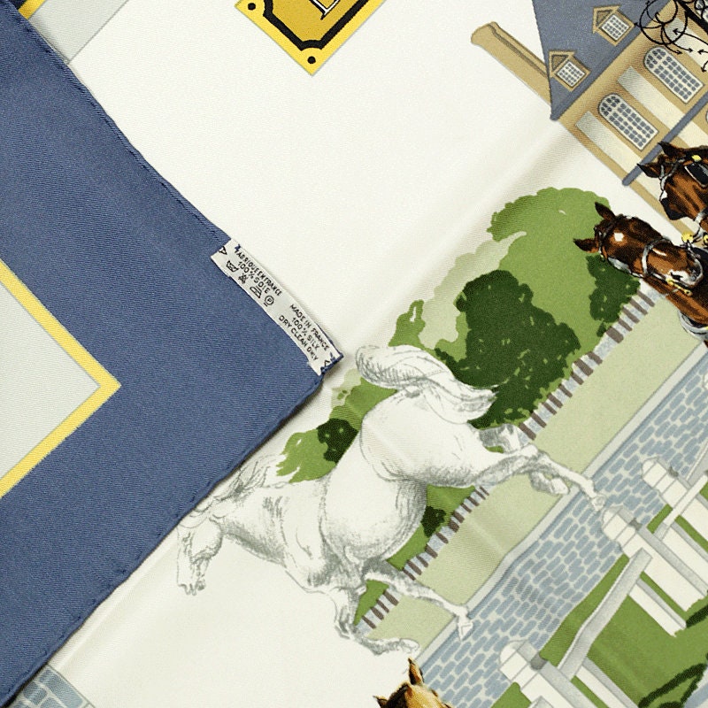 り*ん様 HERMES エルメス スカーフ LES HARAS NATIONAU Hermes Scarf 