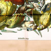 Hermes Scarf "Gibiers" by Henri de Linares 90cm Silk | Carre Foulard