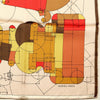 Hermes Scarf "Echec au Roi" by Benoit Pierre Emery 90cm Silk | Carre Foulard