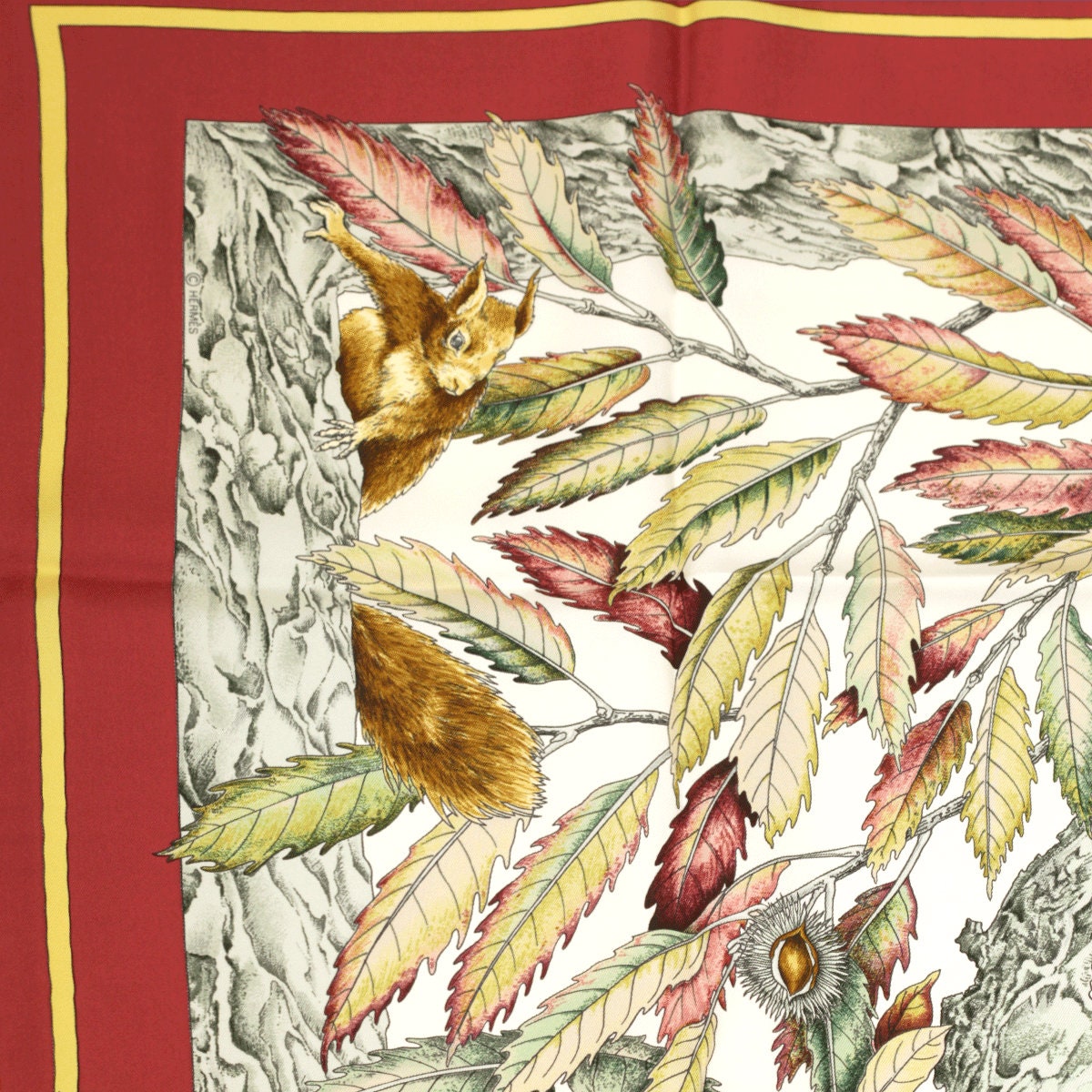 Hermes Scarf "Casse Noisette" by Antoine De Jacquelot 90cm Silk | Carre Foulard