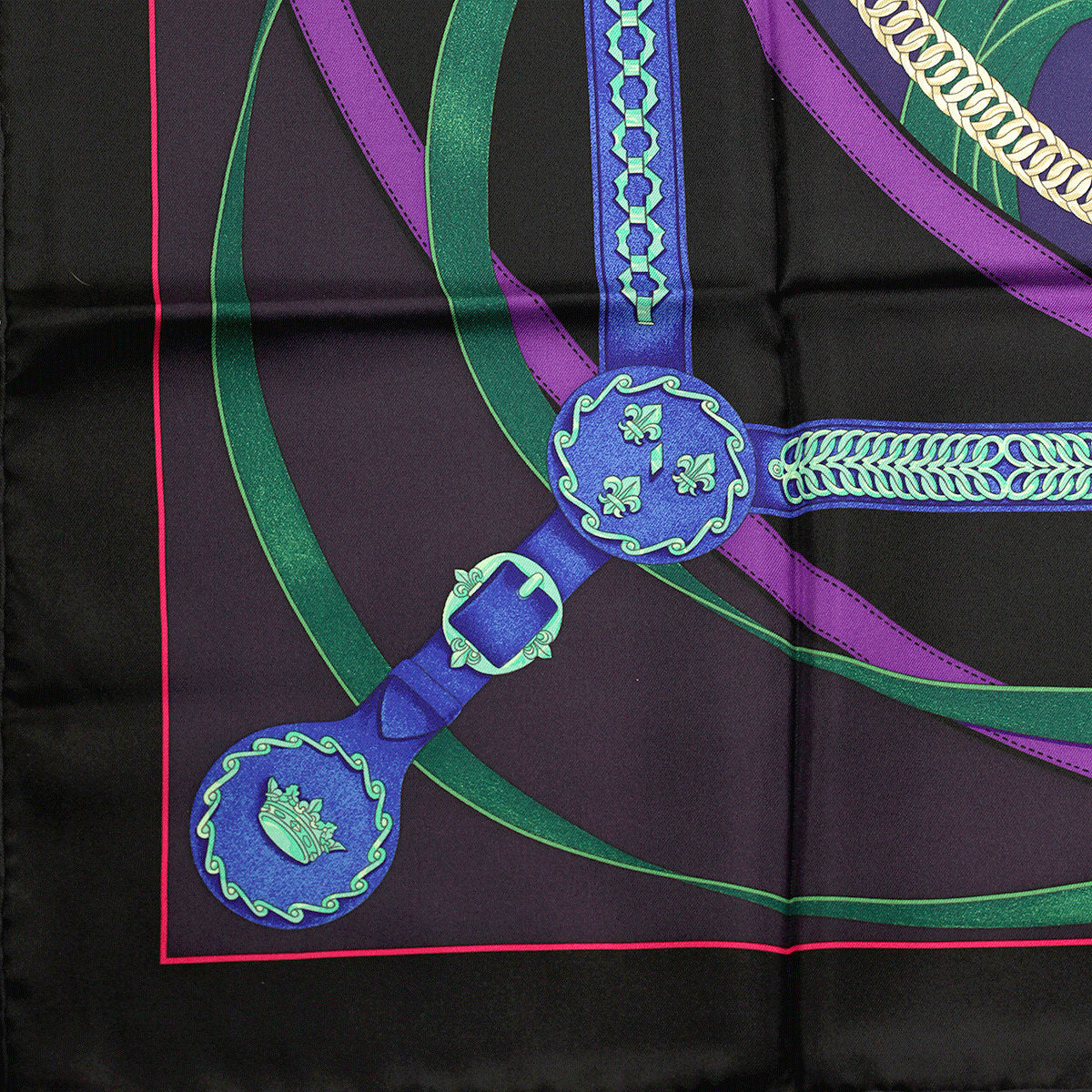 Hermes Scarf "Promenade du Matin" by Henri d'Origny 90cm Silk | Carre Foulard