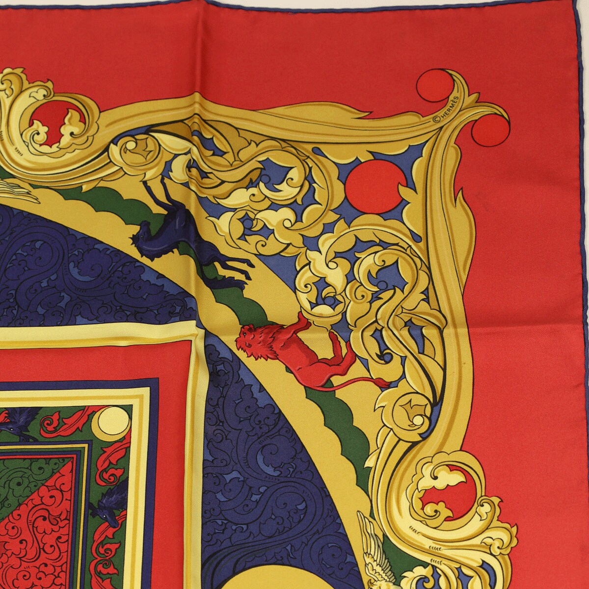 Hermes Scarf "Animaux Solaires" by Zoe Pauwels 90cm Silk | Carre Foulard
