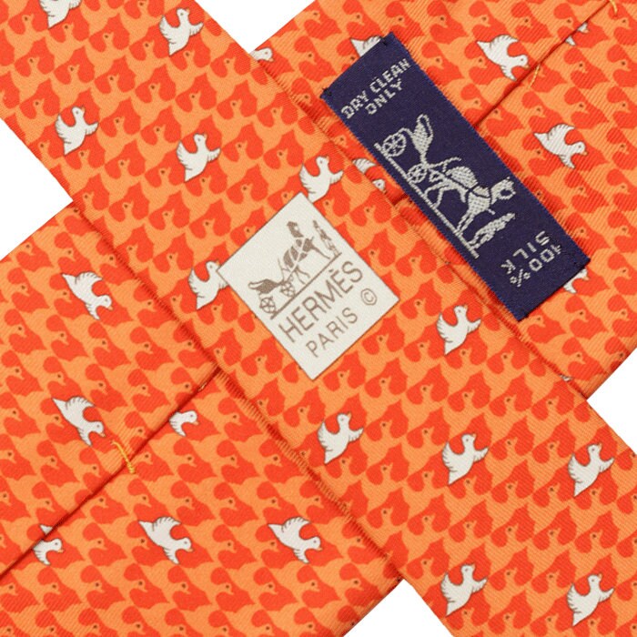 hermes duck tie