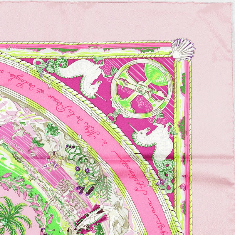 Hermes Scarf "Per Astra Ad Astra" by Sandra Laroche 90cm Silk | Carre Foulard