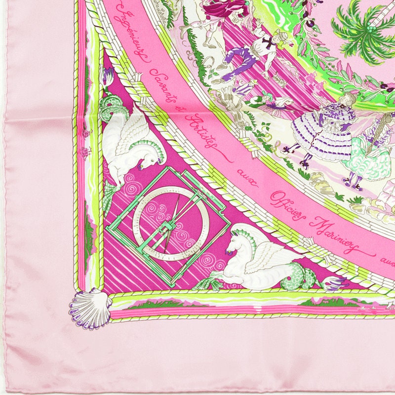 Hermes Scarf "Per Astra Ad Astra" by Sandra Laroche 90cm Silk | Carre Foulard