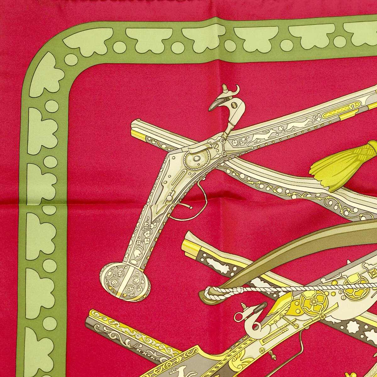 Hermes Scarf "Diane" by Henri de Linares 90cm Silk | Carre Foulard