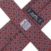 Hermes Men's Silk Tie Geometric Rings Pattern 605743 | Necktie Cravate