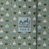 Hermes Men's Silk Tie Whimsical Hippos Pattern 5195 | Necktie Cravate