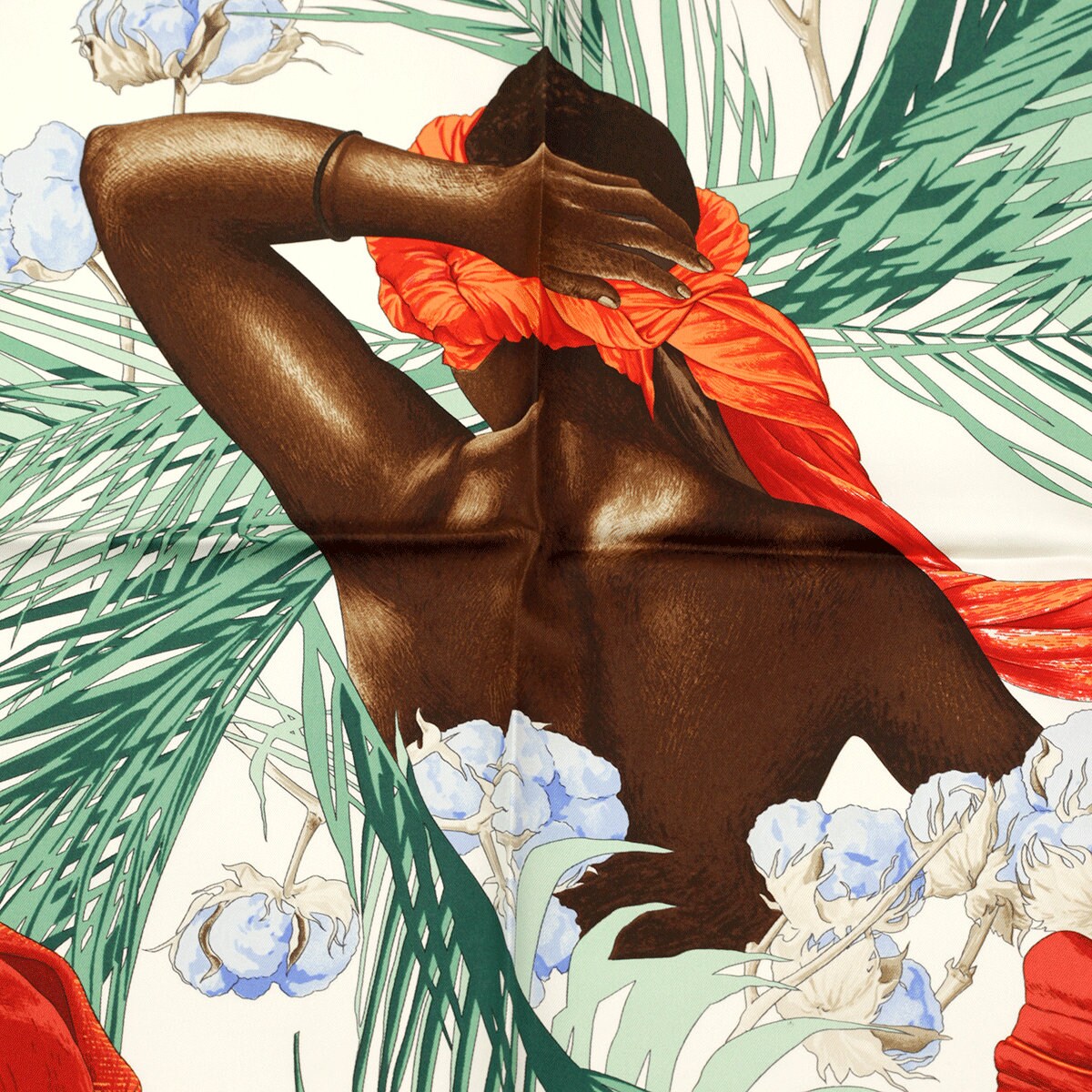 Hermes Scarf "Turbans des Reines" by Michelle Szabo 90cm Silk | Carre Foulard NWOT
