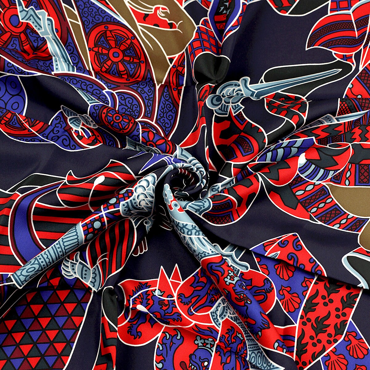 Hermes Scarf "Duels Oniriques" by Pierre Marie 90cm Silk | Carre Foulard