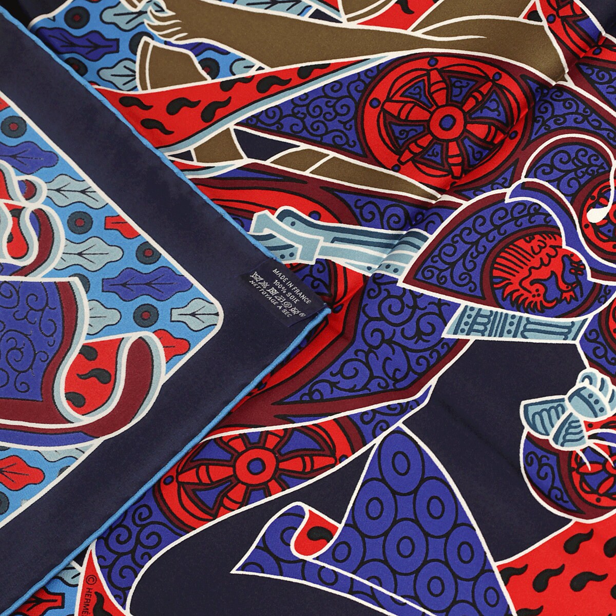 Hermes Scarf "Duels Oniriques" by Pierre Marie 90cm Silk | Carre Foulard