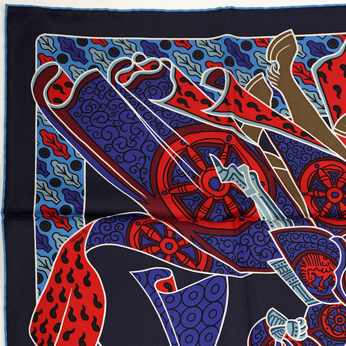 Hermes Scarf "Duels Oniriques" by Pierre Marie 90cm Silk | Carre Foulard