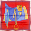 Hermes Scarf "Selle d'Officier en Grand Tenue" by Wlodek Kaminski 70cm Silk | Foulard Carre